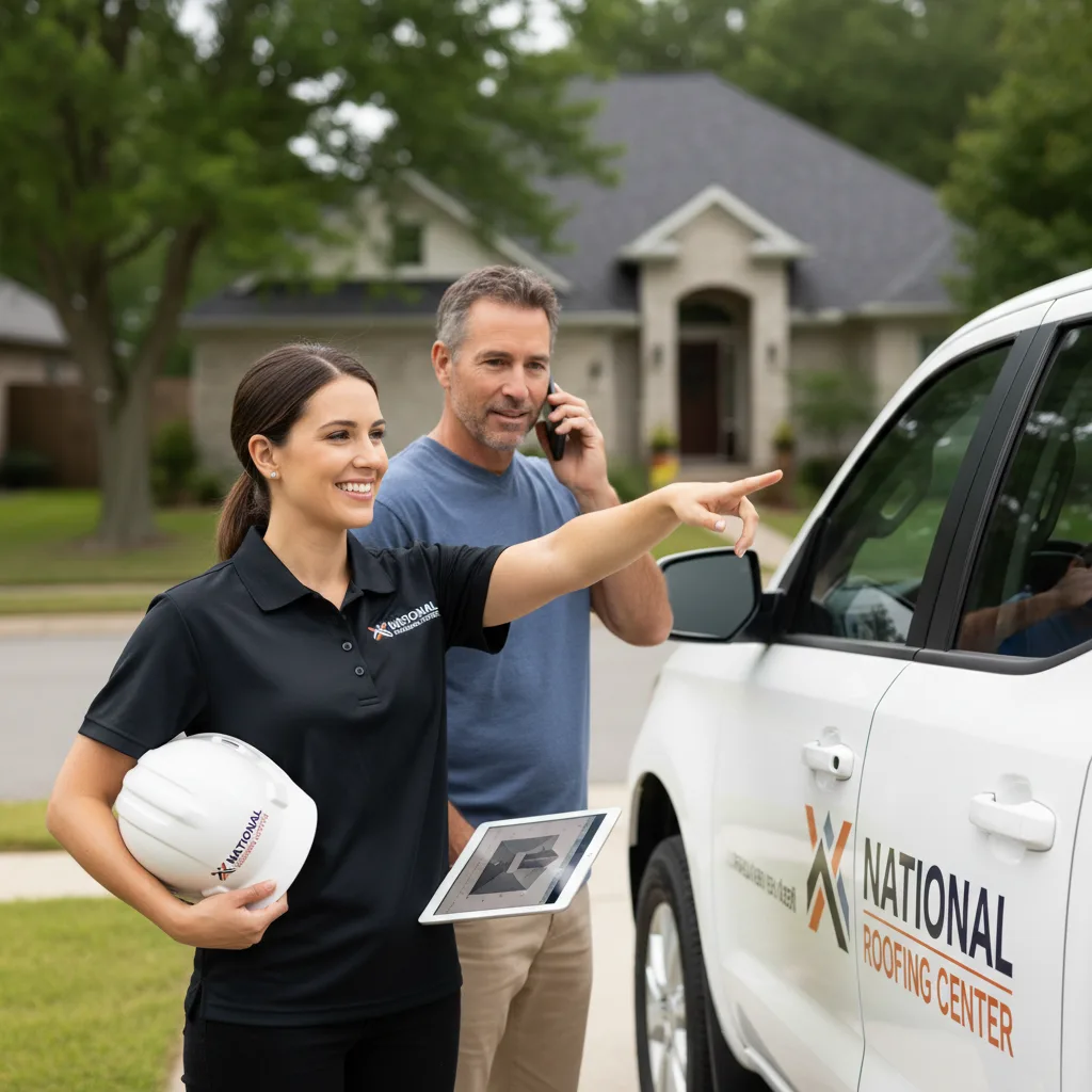 National Roofing Center customer support in Dysart